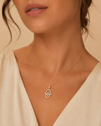 Hamsa Hand Evil Eye Necklace