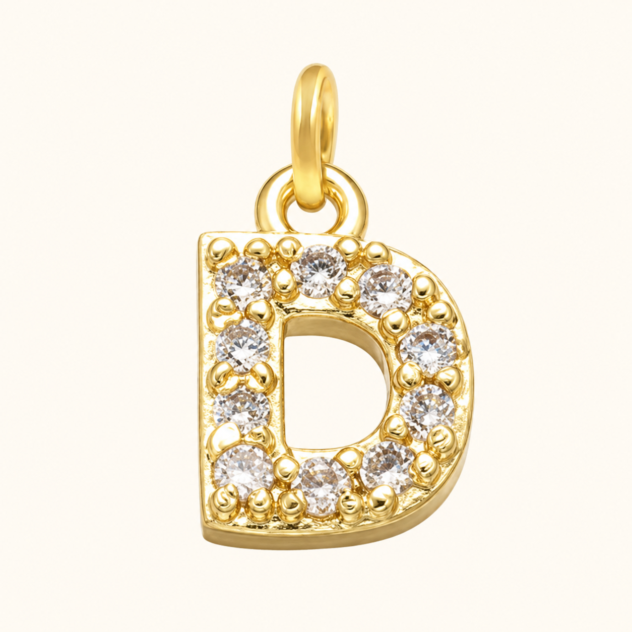 Sparkling Initial Pendant Necklace