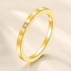 Glass Stone Ring