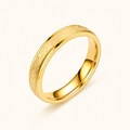 Textured Gold Band Ring