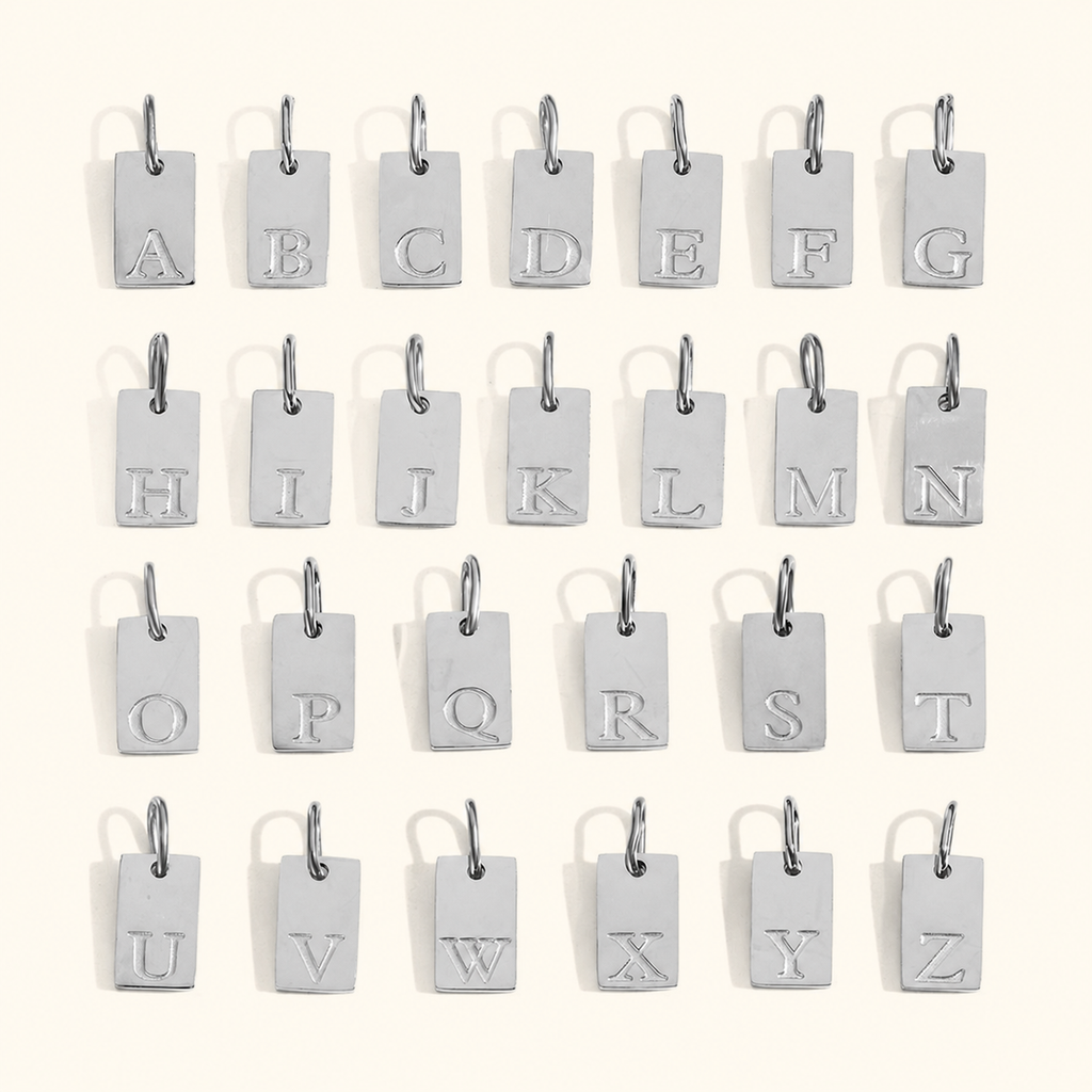 Initial Tag Necklace