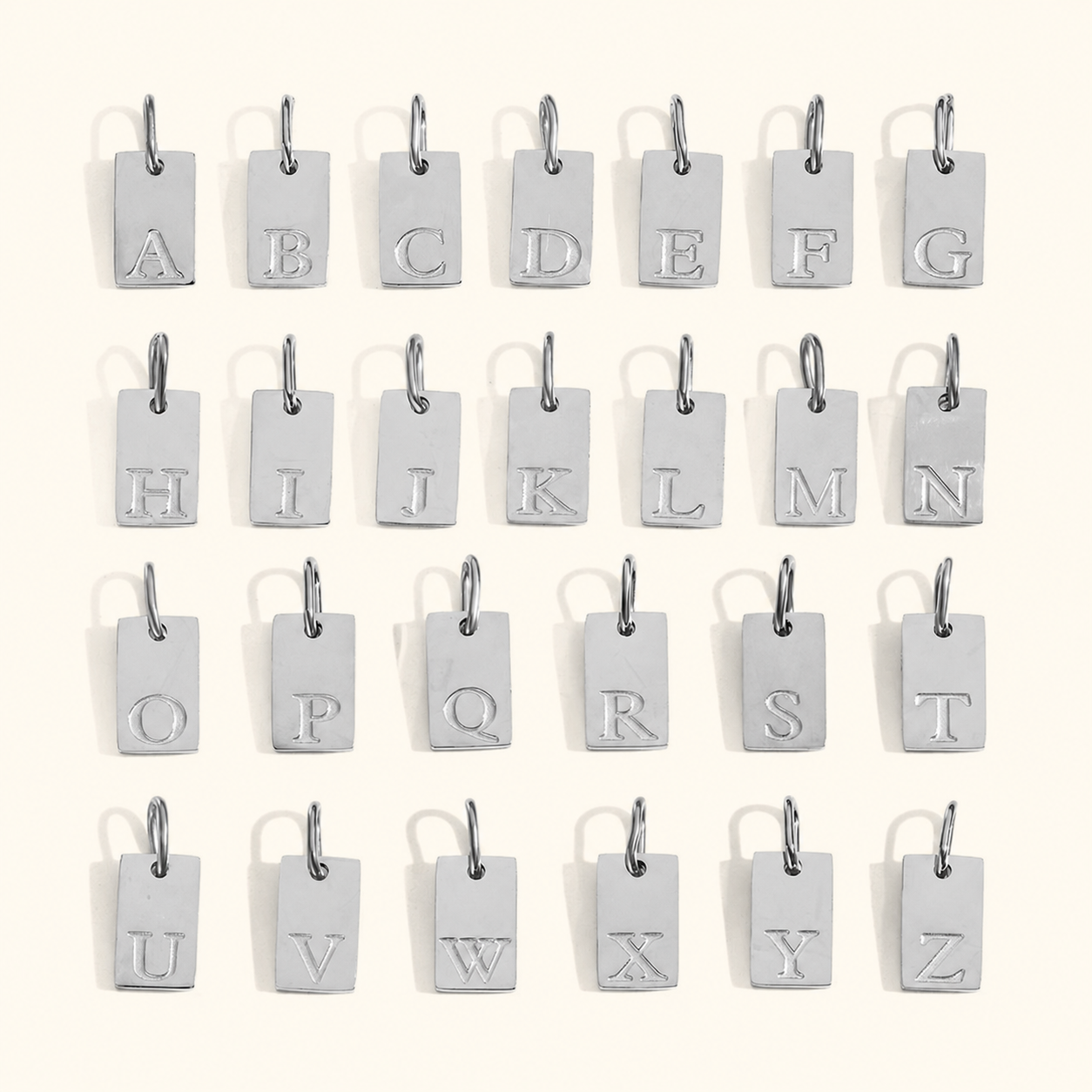 Initial Tag Necklace