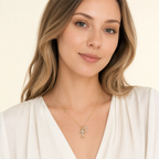 Layered Double Cross Necklace