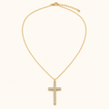 Sparkling Cross Pendant Necklace