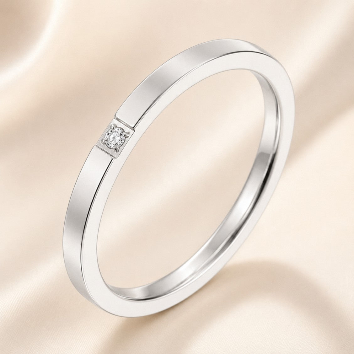 Glass Stone Ring
