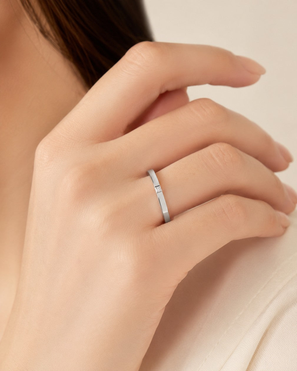 Glass Stone Ring